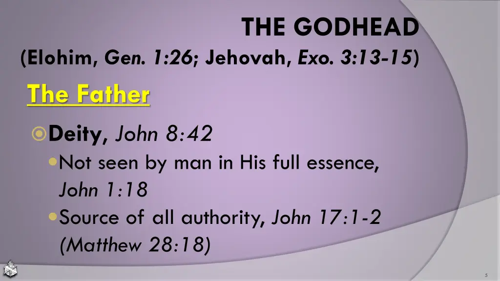 the godhead