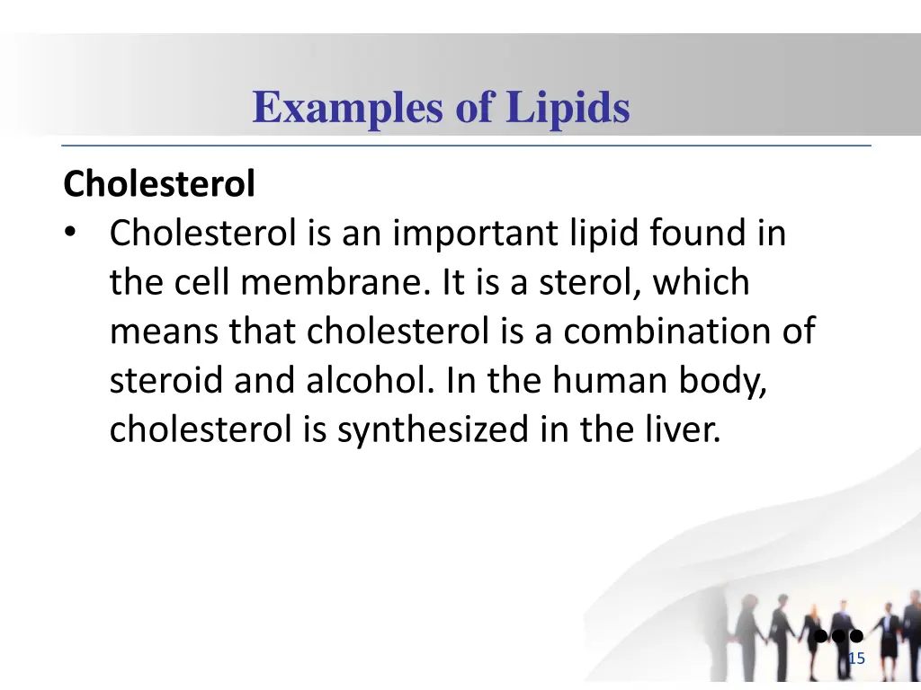 examples of lipids 3