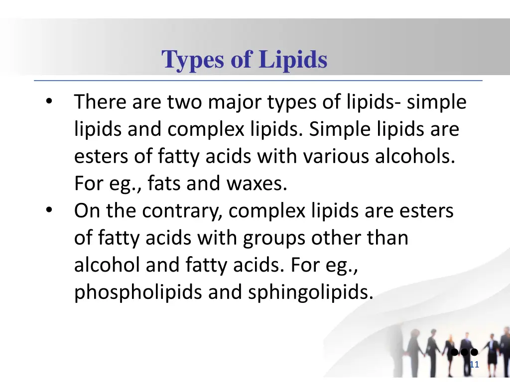 types of lipids