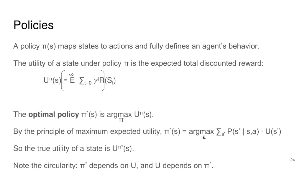 policies