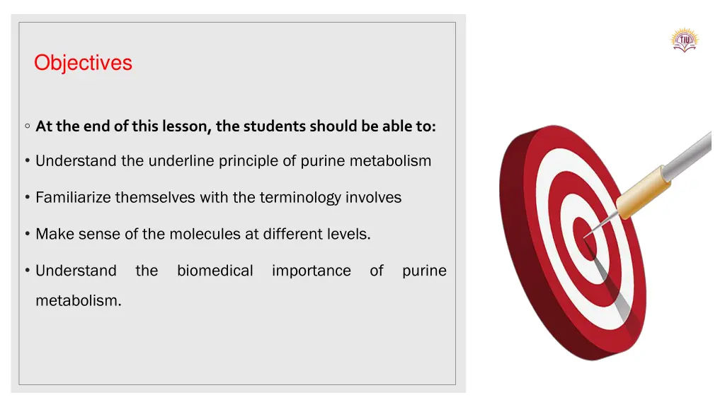 objectives