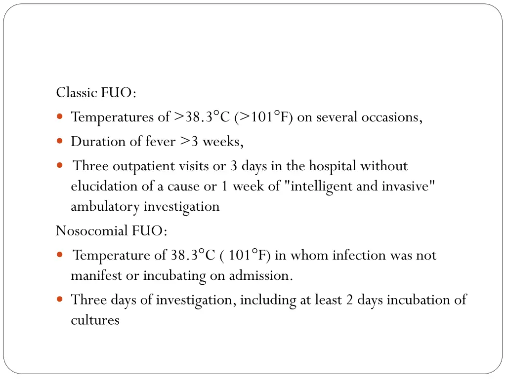 classic fuo temperatures