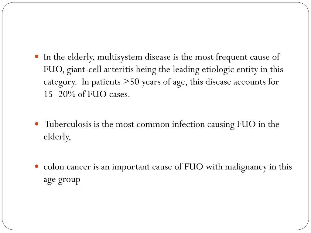 in the elderly multisystem disease is the most