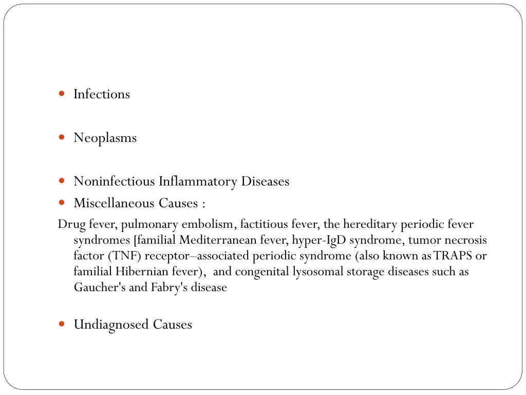 infections