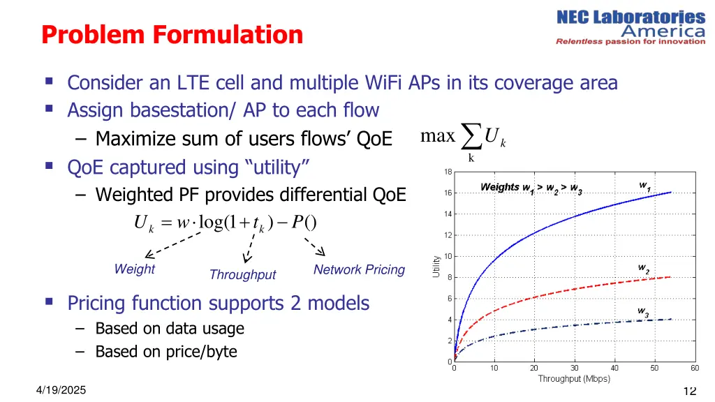 problem formulation