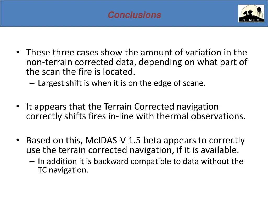 conclusions