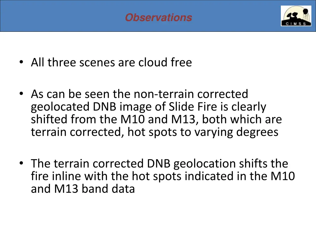 observations