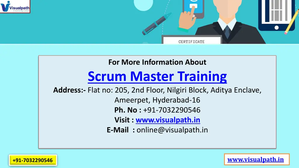 for more information about scrum master training