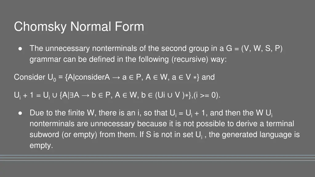 chomsky normal form 3