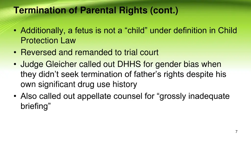 termination of parental rights cont 4