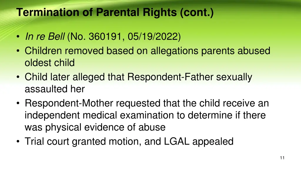 termination of parental rights cont 8