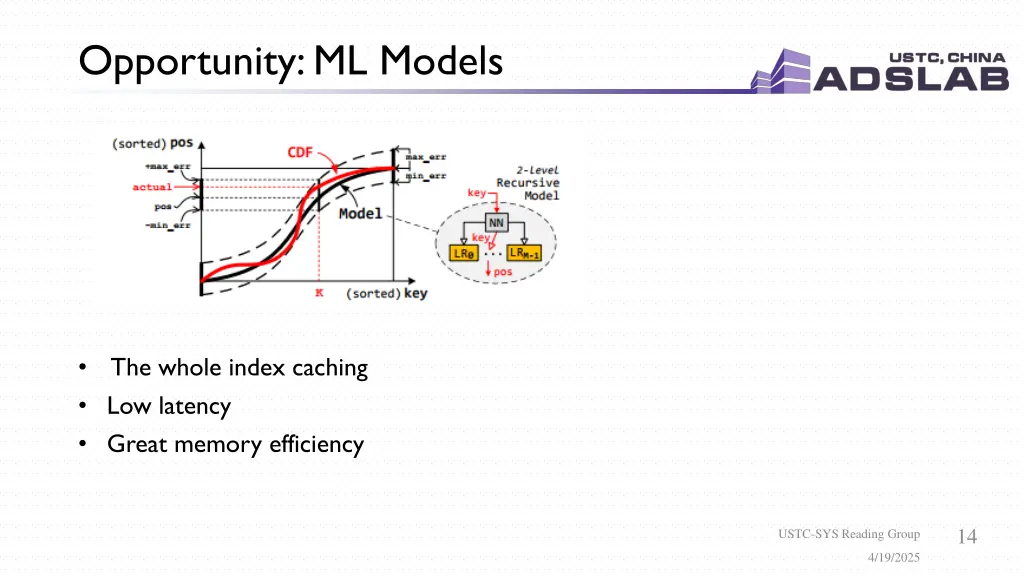 opportunity ml models