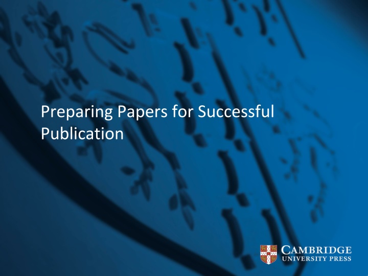 preparing papers for successful publication