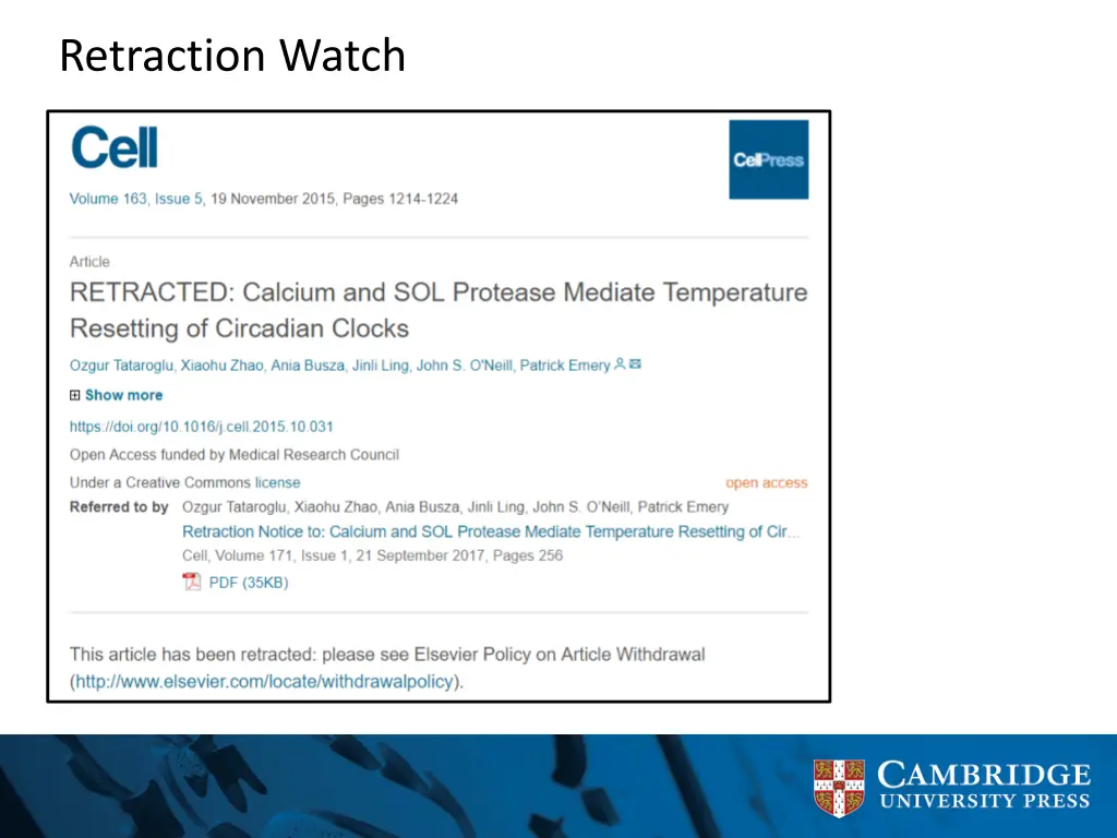 retraction watch
