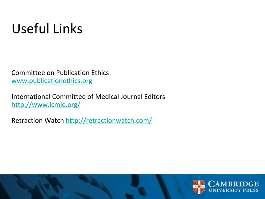 useful links