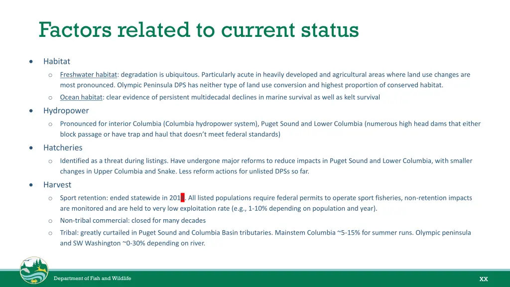 factors related to current status