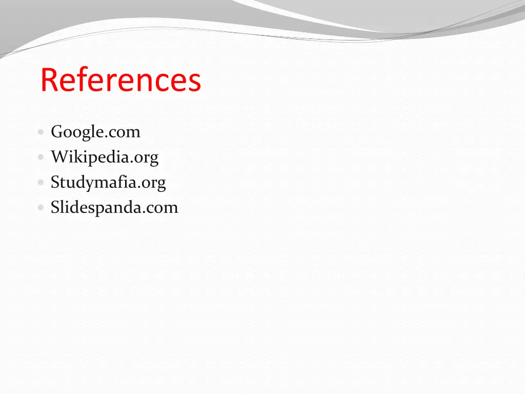 references