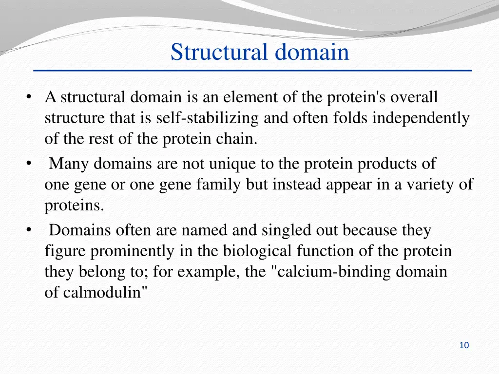 structural domain