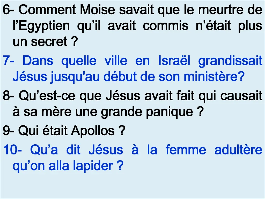 6 6 comment comment moise l egyptien l egyptien