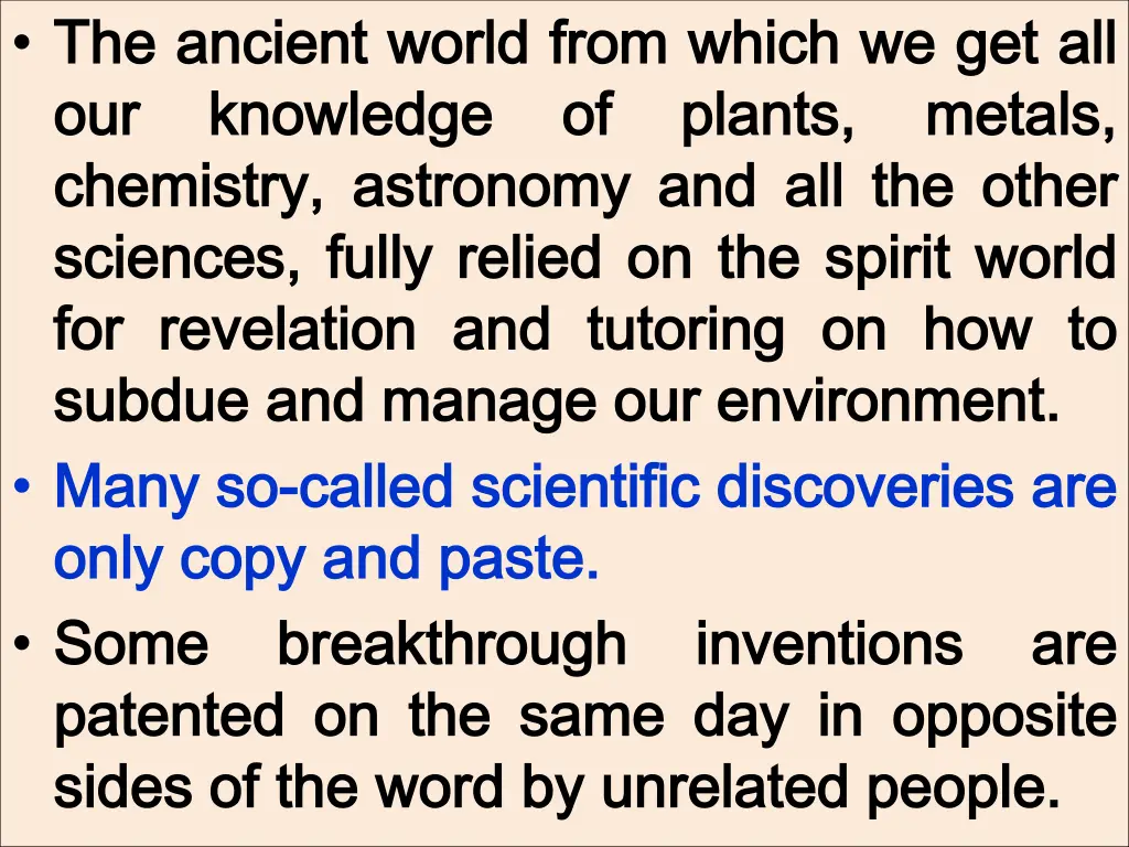 the the ancient ancient world our our knowledge