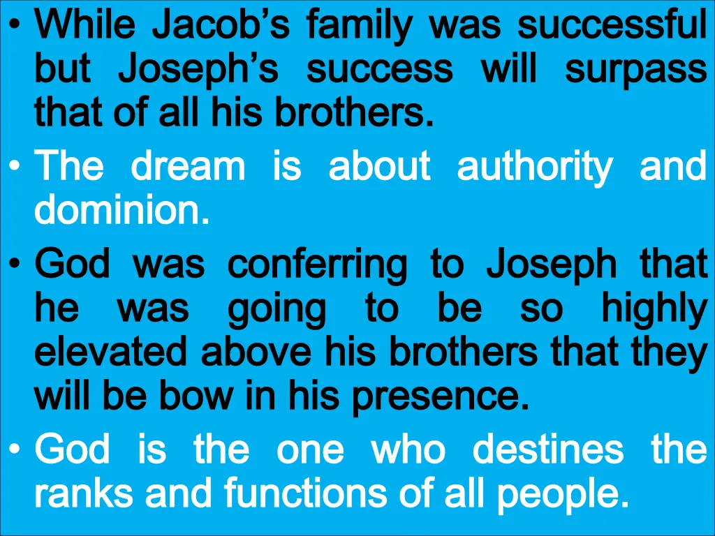 while while jacob s but but joseph s joseph