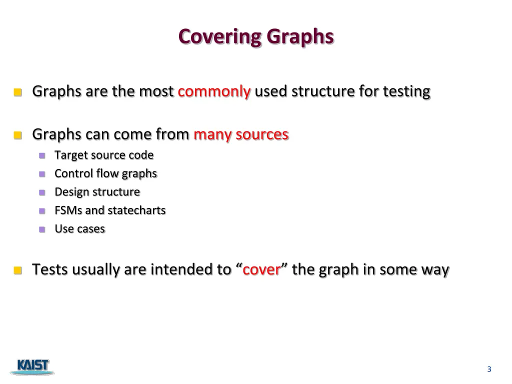 covering graphs