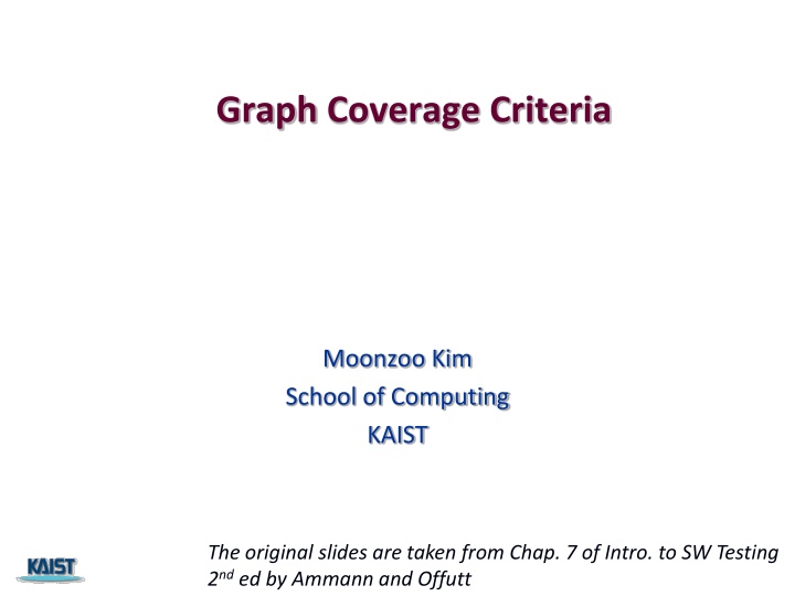graph coverage criteria