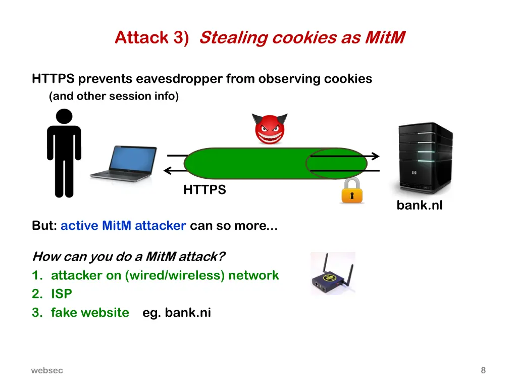 attack 3 stealing cookies as mitm