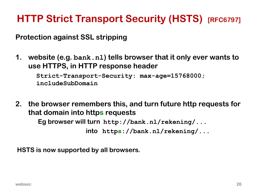 http strict transport security hsts rfc6797