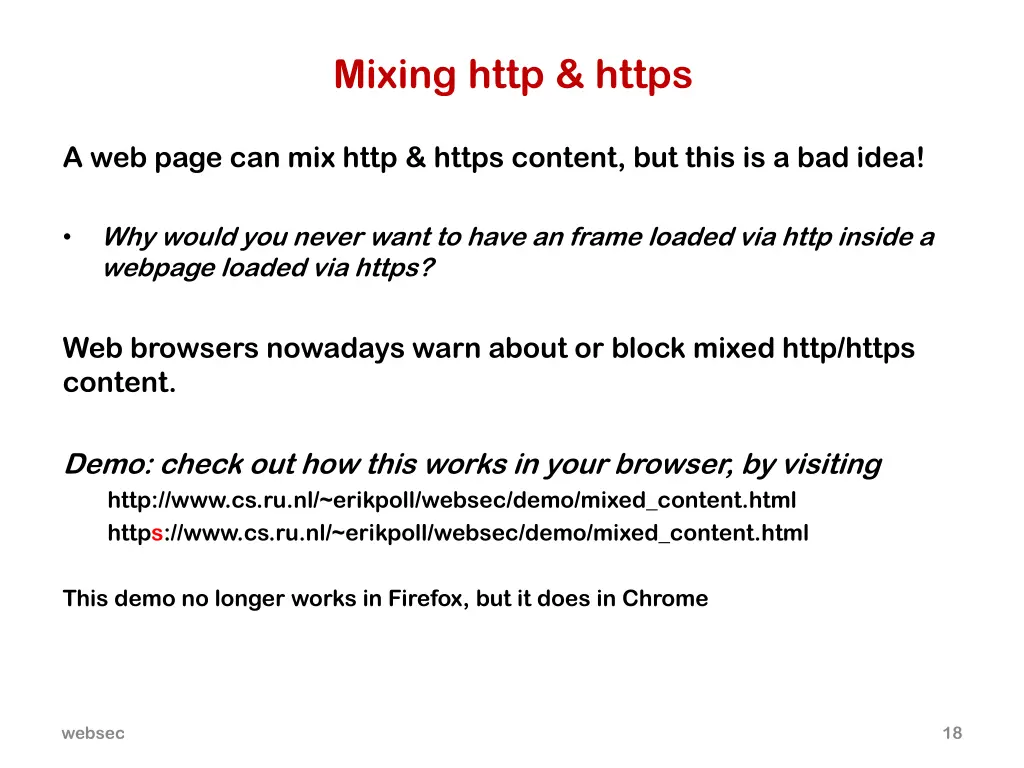 mixing http https