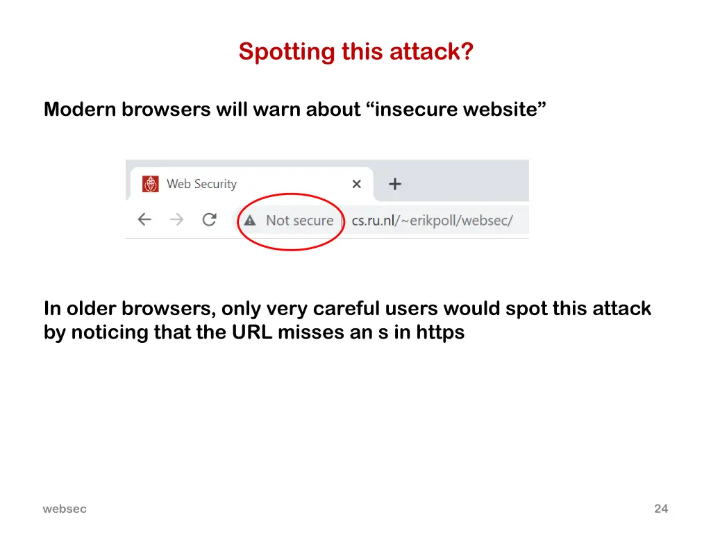 spotting this attack