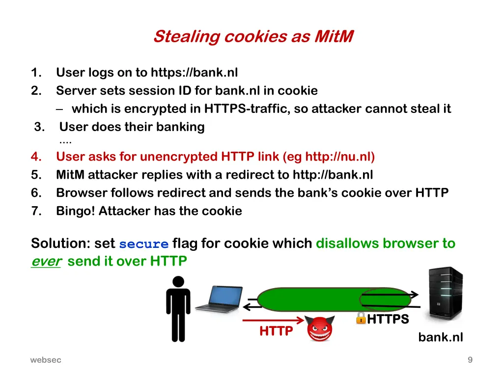stealing cookies as mitm