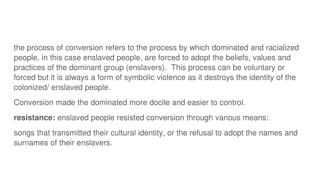 the process of conversion refers to the process