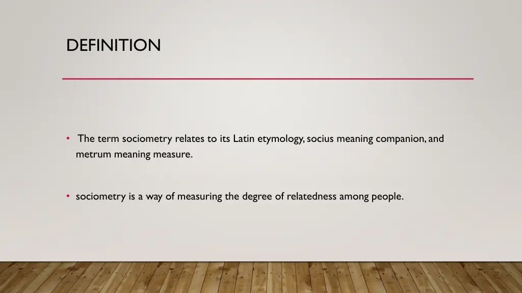 definition