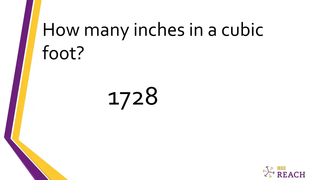how many inches in a cubic foot