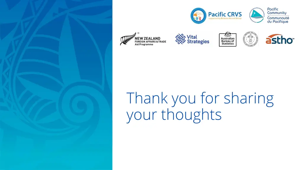 thank you for sharing your thoughts