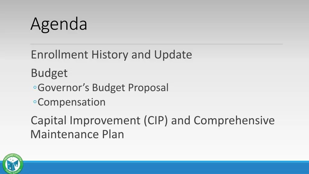 agenda