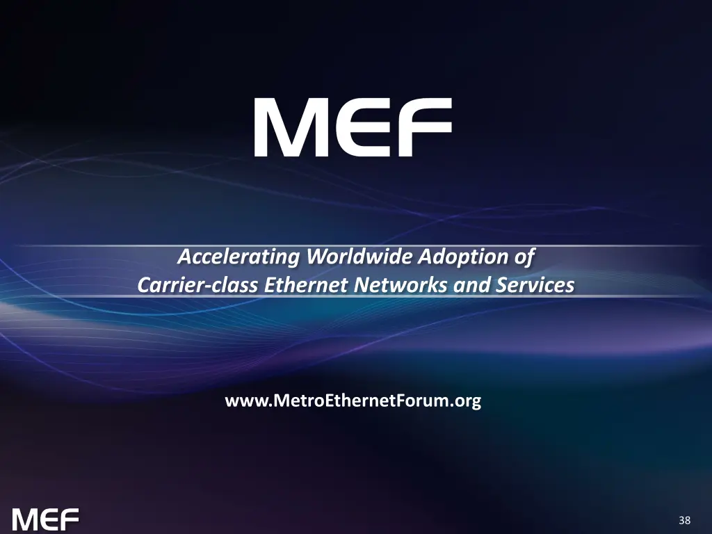 accelerating worldwide adoption of carrier class