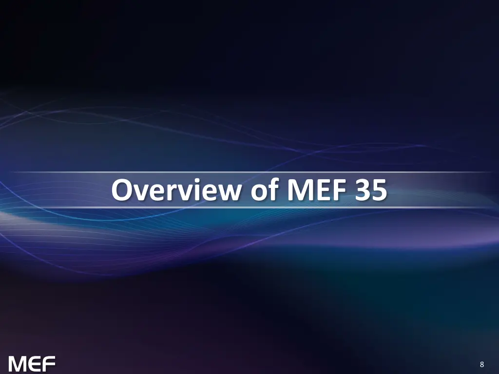 overview of mef 35