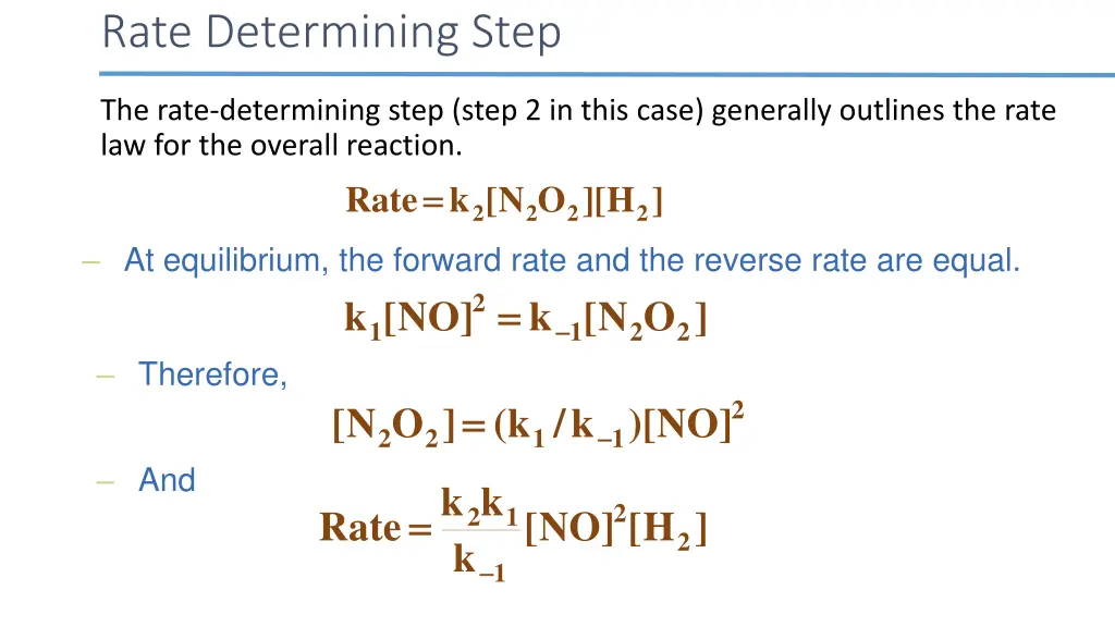 rate determining step 7