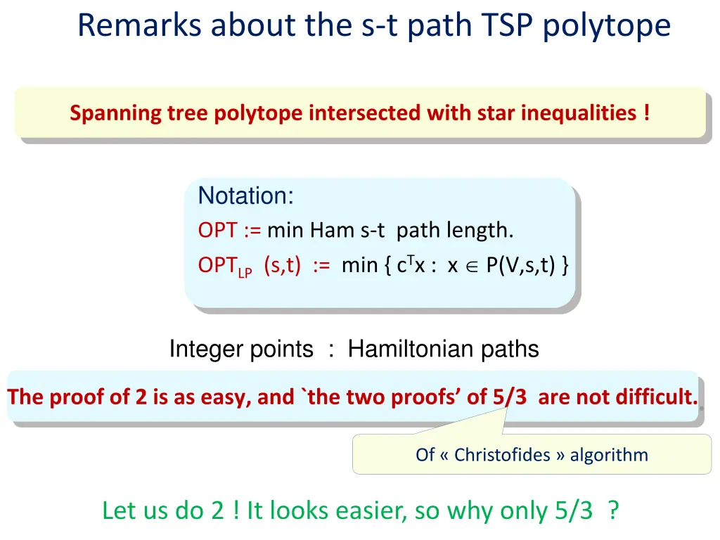 remarks about the s t path tsp polytope