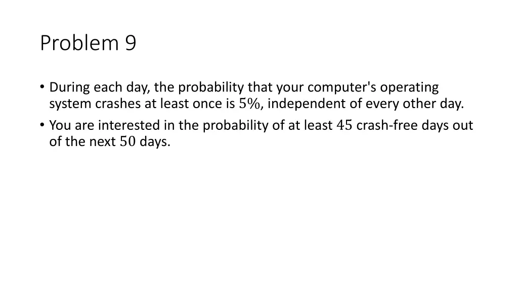 problem 9