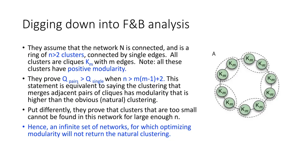 digging down into f b analysis