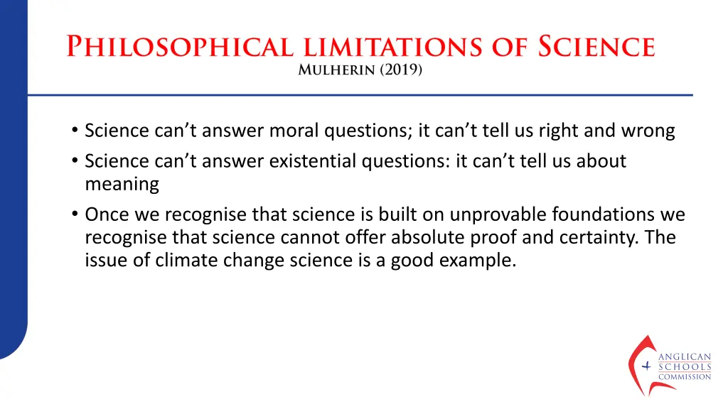 science can t answer moral questions