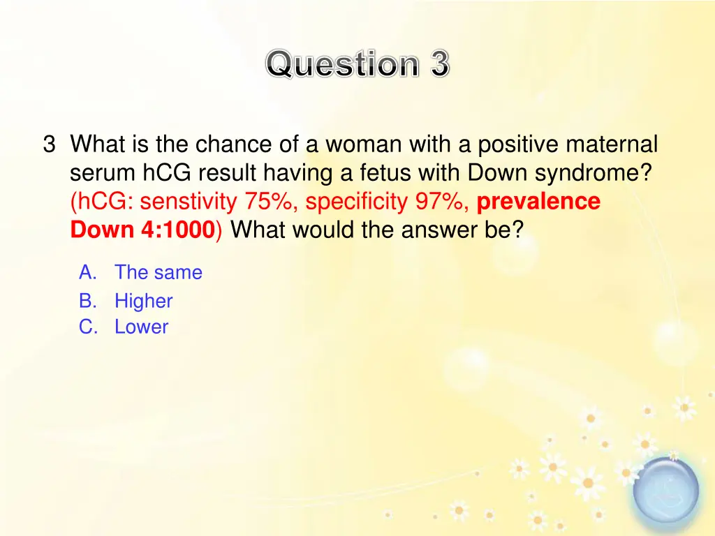 question 3