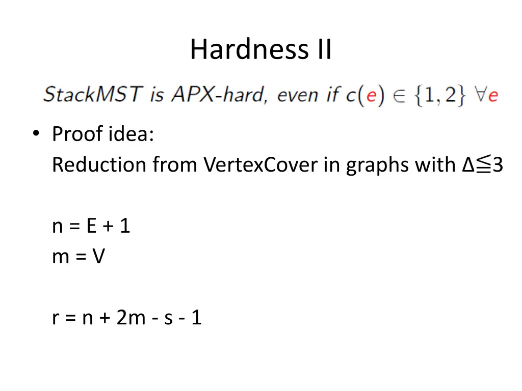 hardness ii