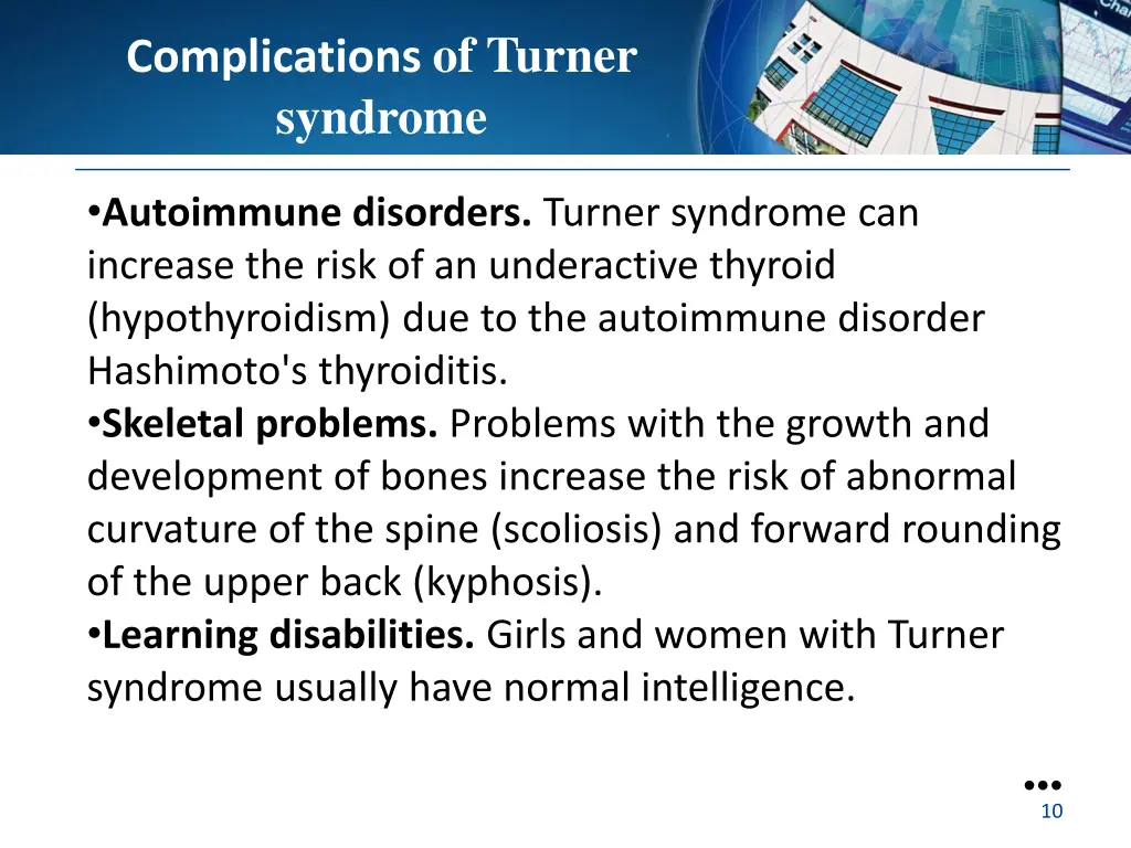 complications of turner syndrome 1