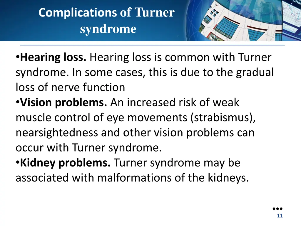 complications of turner syndrome 2