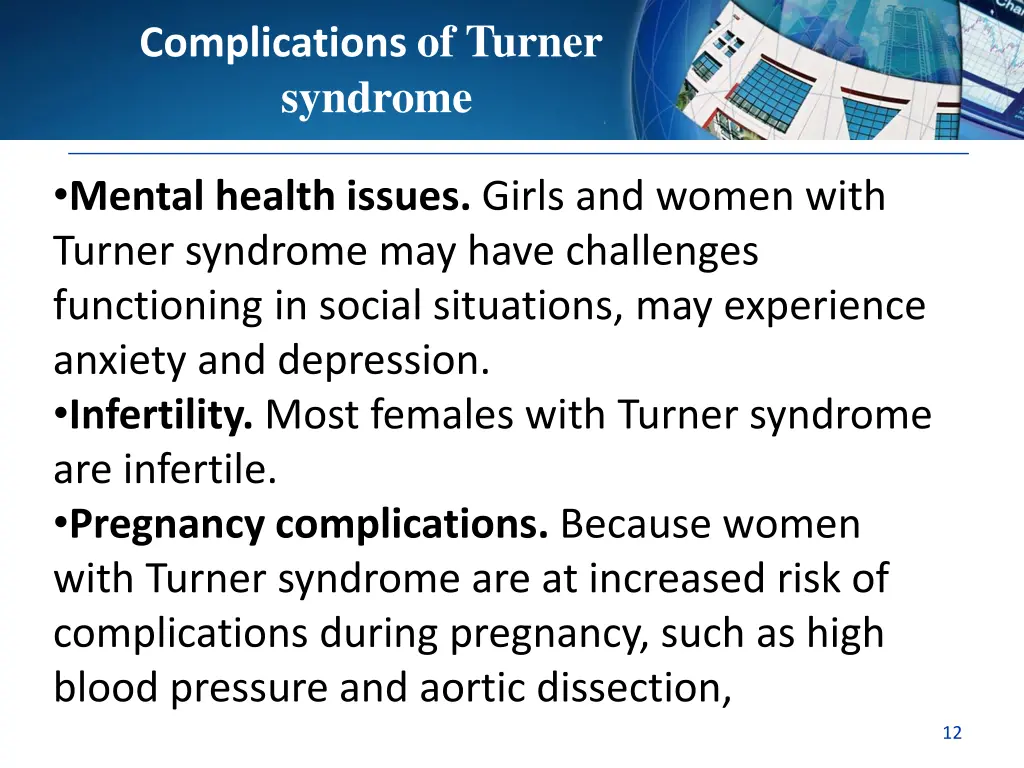 complications of turner syndrome 3