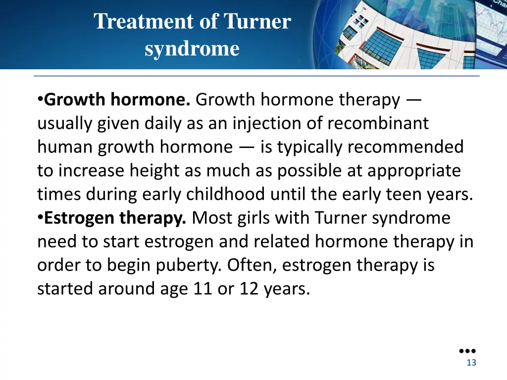 treatment of turner syndrome